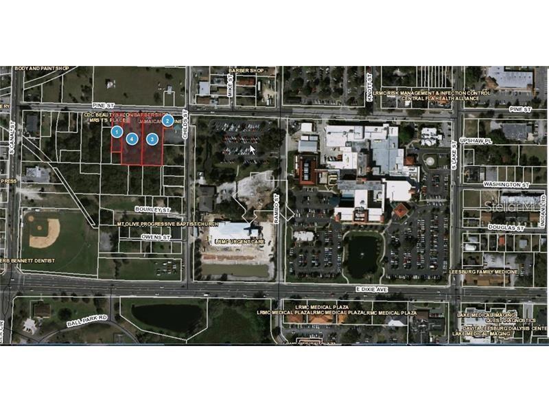 PROPERTY IS ONLY 80' FROM HOSPITAL PROPERTY