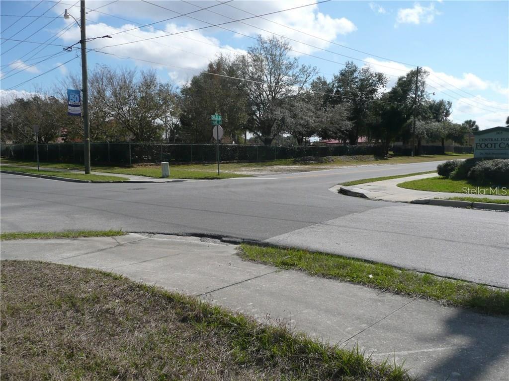 LOOKING AT HOSPITAL PROPERTY FROM PINE ST & CHILDS ST