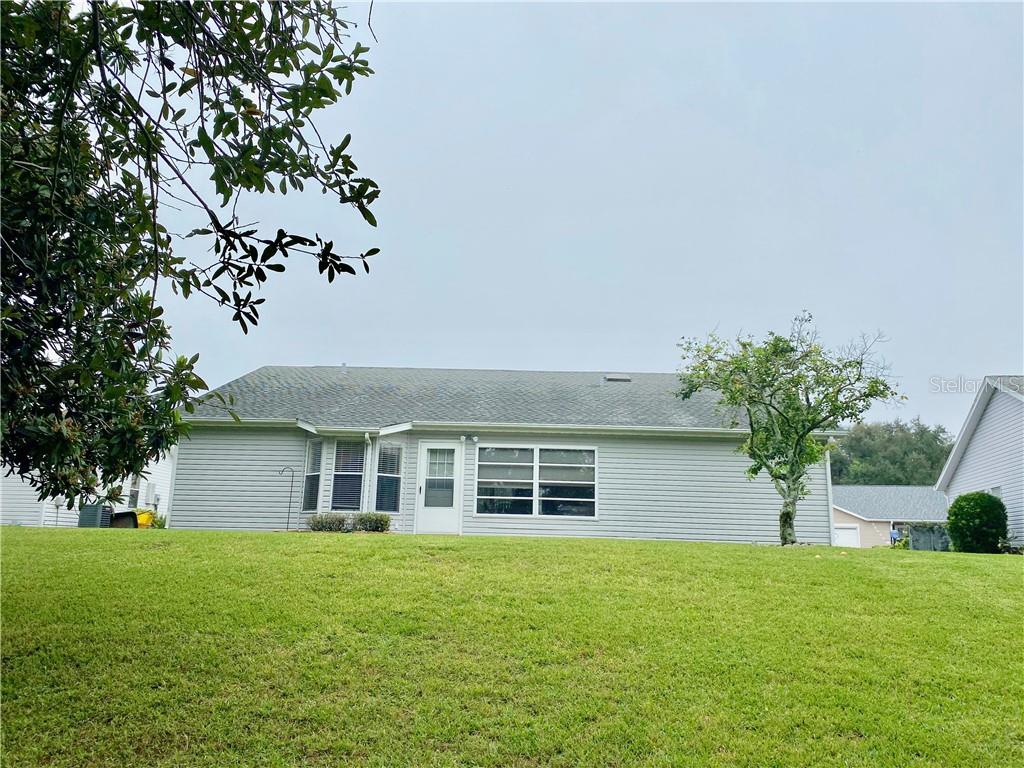REAR VIEW OF HOME