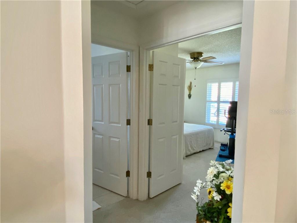 LOOKING FROM LIVING ROOM INTO THE GUEST SUITES