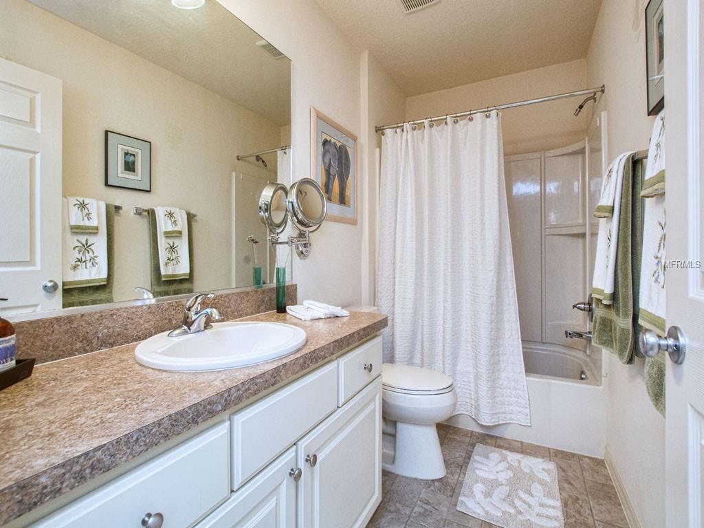 Neighbors, friends, & visitors will use this bathroom with shower/tub