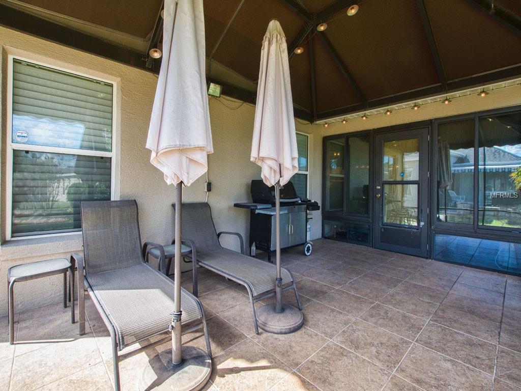 Lanai is a good place to barbeque and read a good book