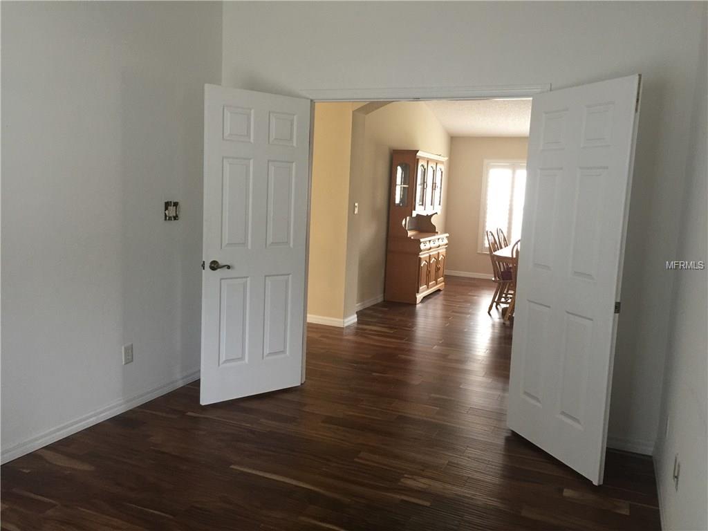 DEN/OFFICE WITH DOUBLE DOORS