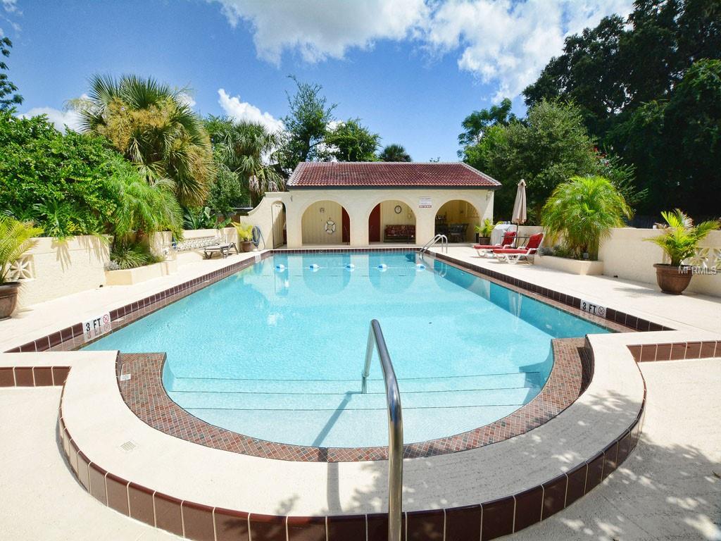 Enjoy your pool and cabana.