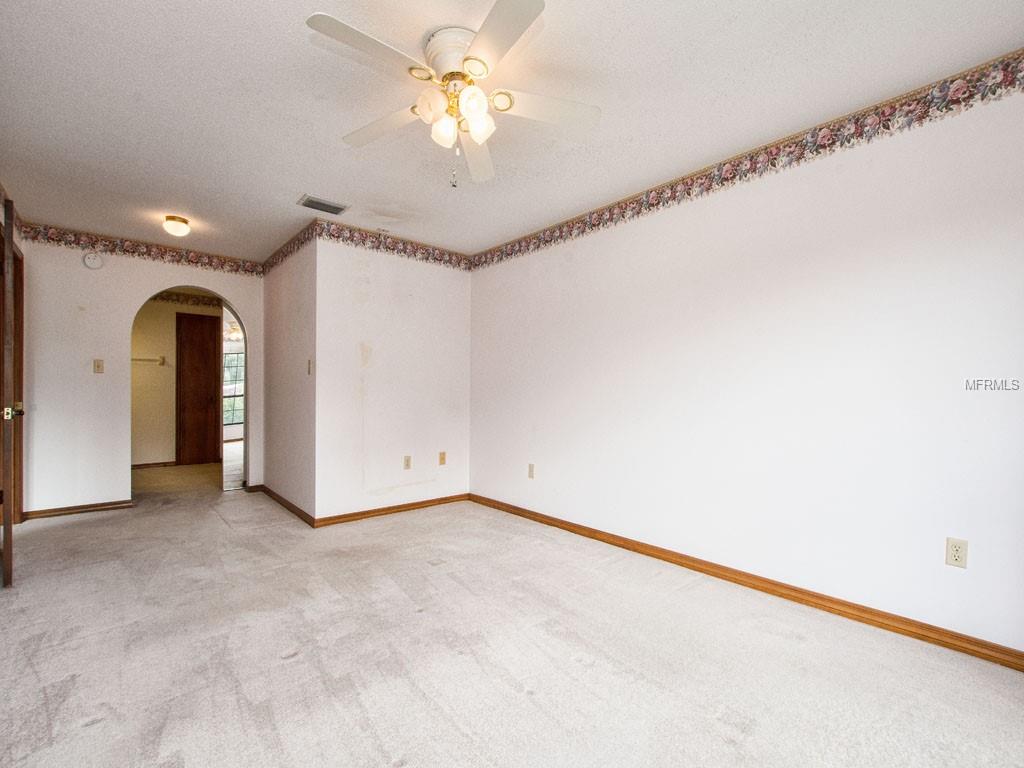 Arched entrance to Master Suite.