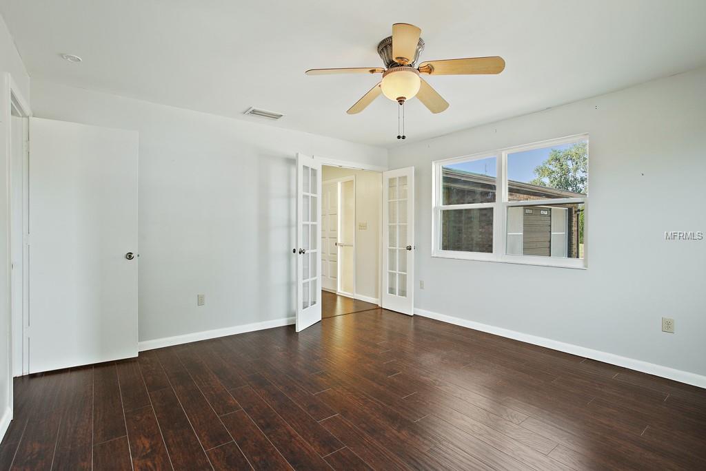 French doors to den, office or possible 4th bedroom