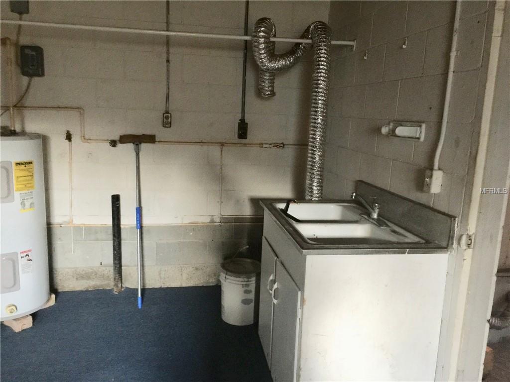 INSIDE LAUNDRY AND UTILITY ROOM