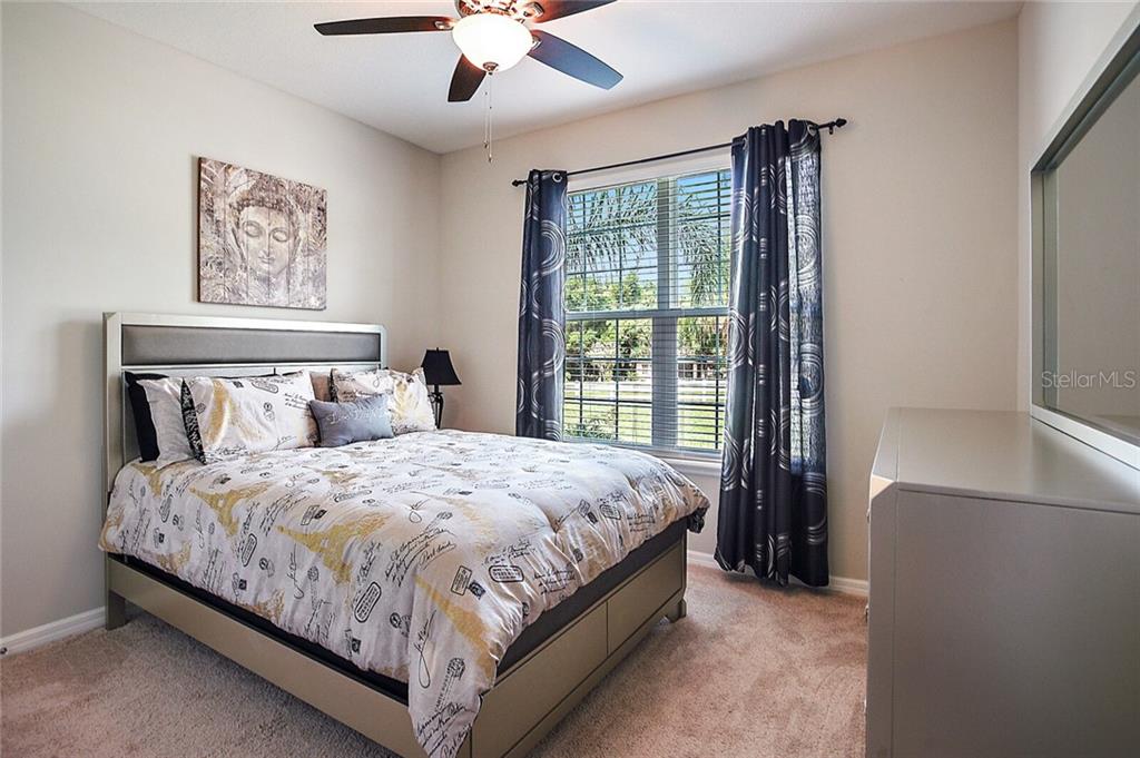 Guest Bedroom #3 faces the front of the property.