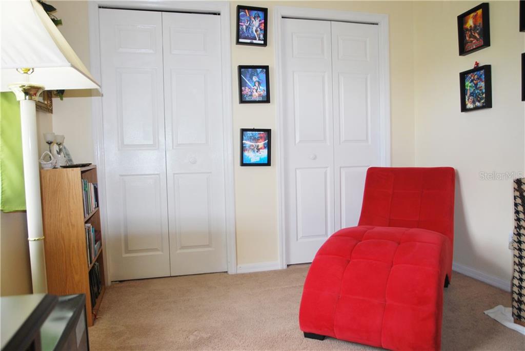 The 2nd Bedroom has two nice spacious closets for additional storage.