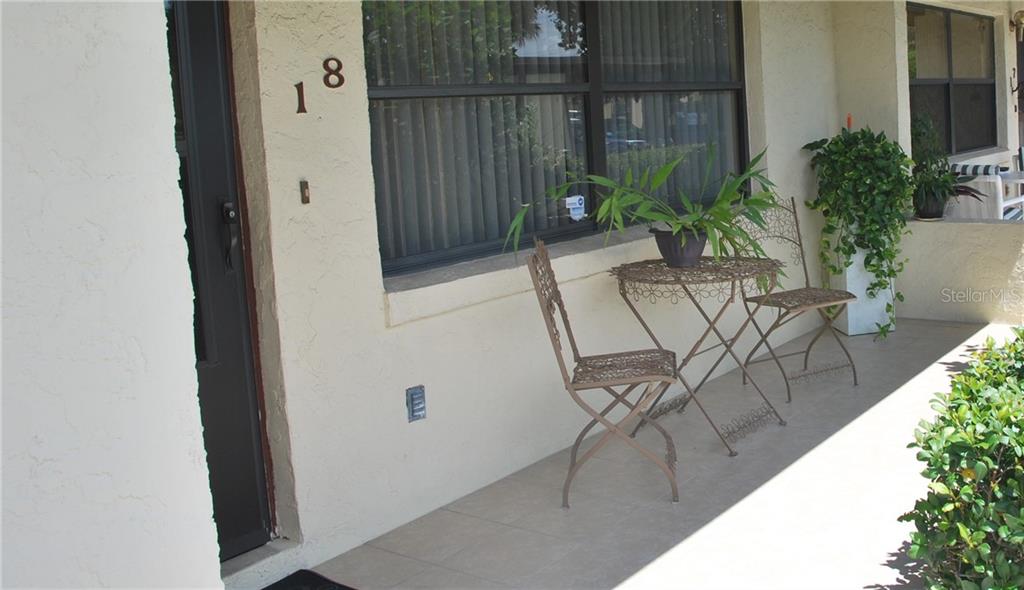 Your front porch. Enjoy the breeze!