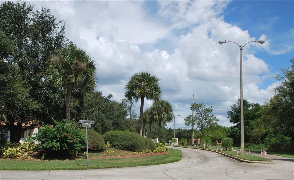 The grounds are beautiful as the Community Association take pride in its upkeep.