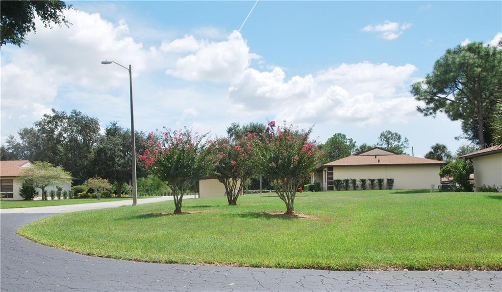 The common grounds are immaculately upkept and there is lighting throughout the community for night visibility and safety.