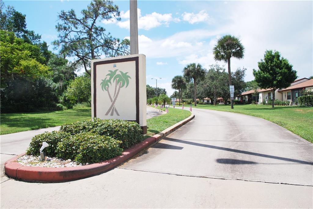 Your drive up to Summit Chase Villas.