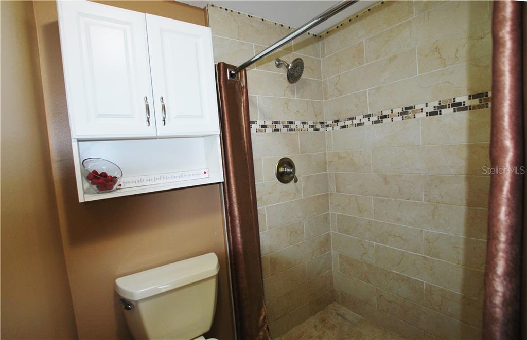 Completely remodeled Master Bath.