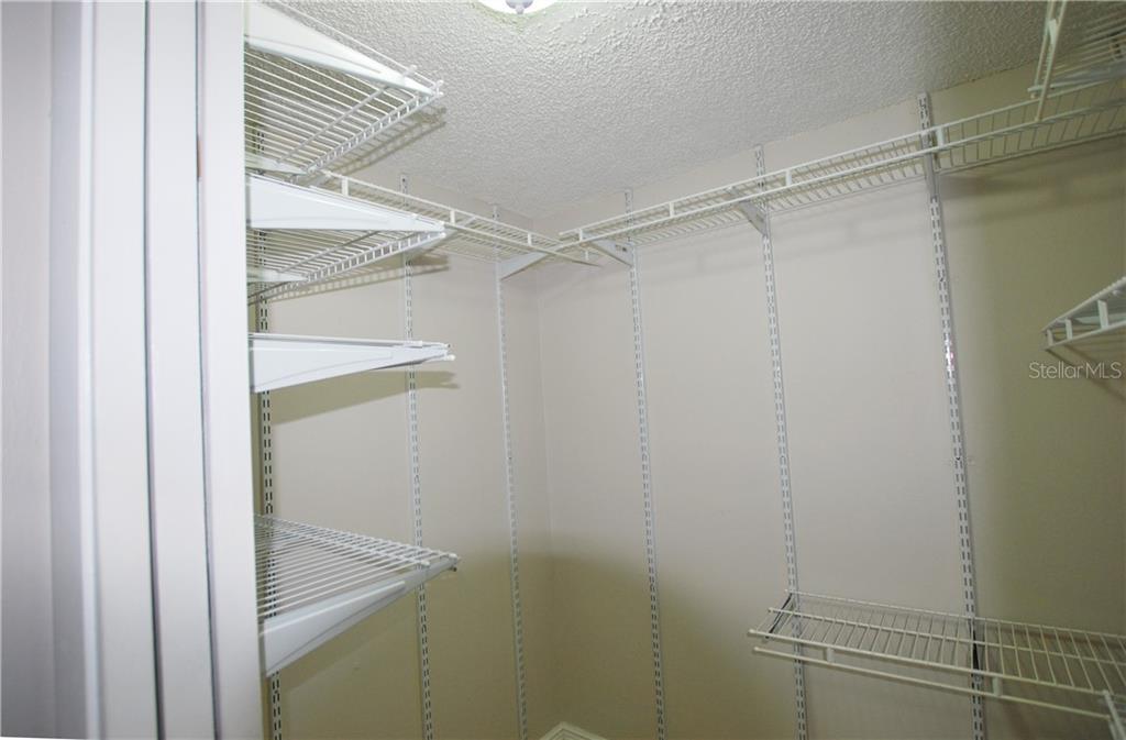 Huge Walk-in Closet in Master Bedroom.