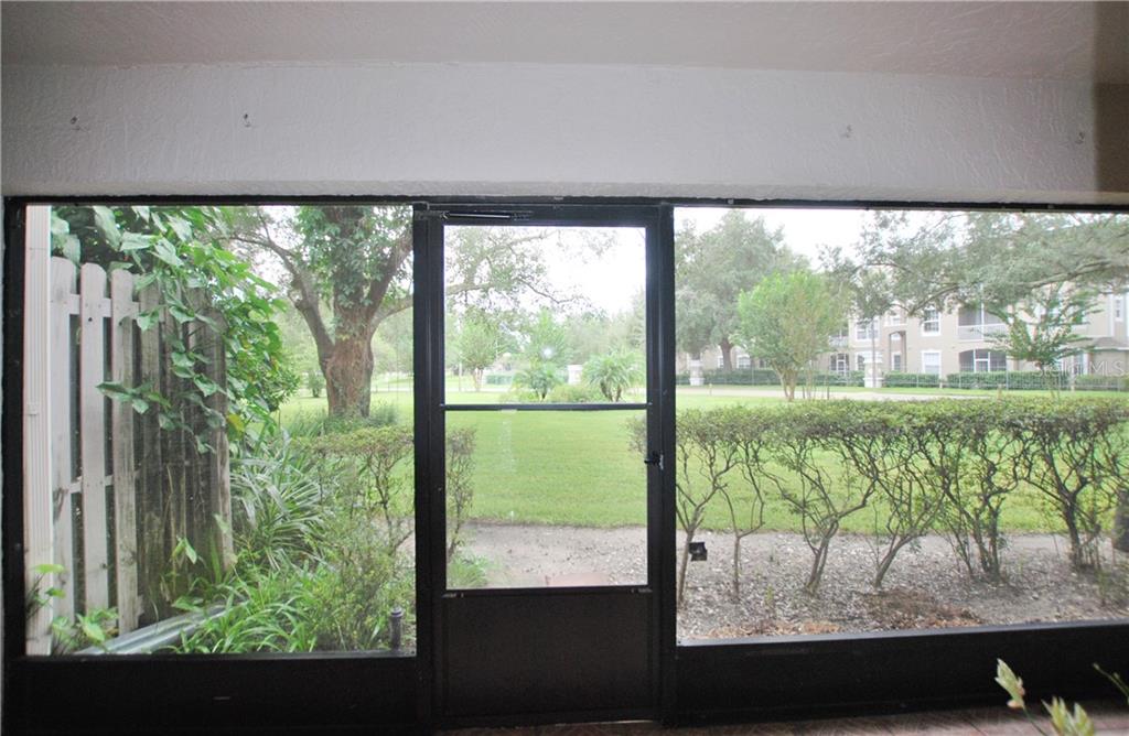 Your newly screened in back porch/lanai.