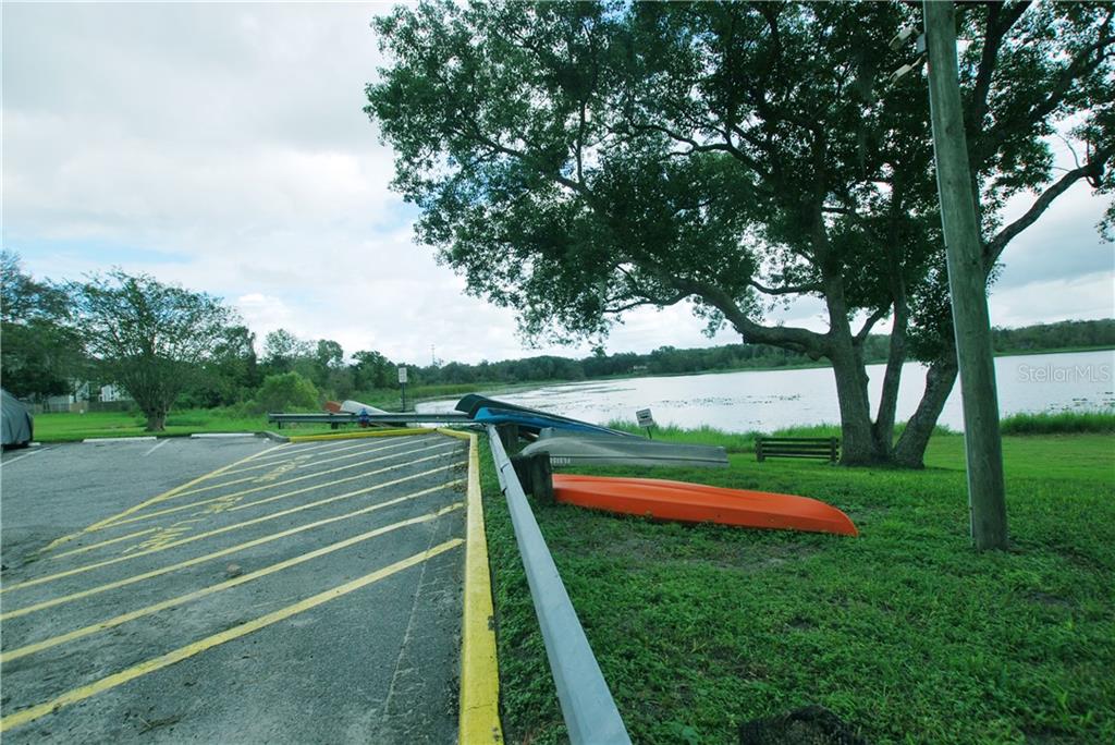 Enjoy the lake on your very own non-motorized kayak or canoe.