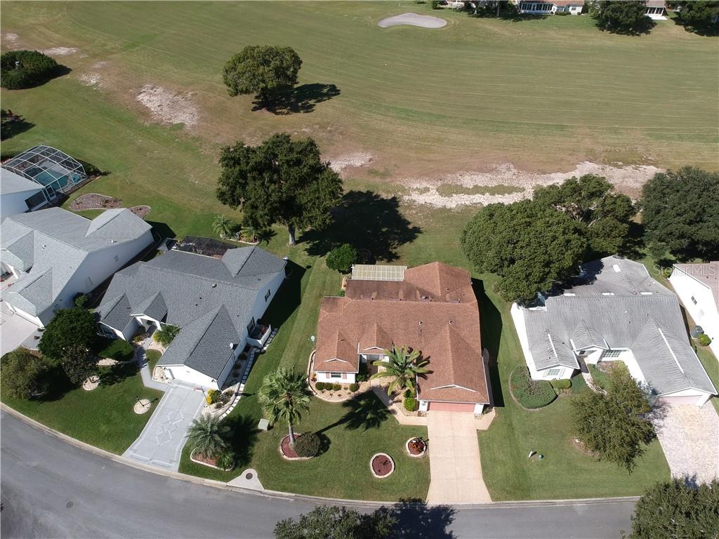 ARIAL VIEW OF HOME SHOWING THE NICE SETTING