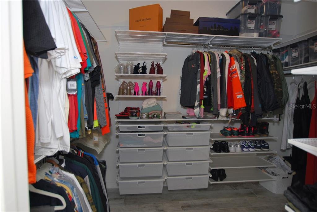 With such a huge Master Bedroom, you must have an extra large Walk-in Closet.