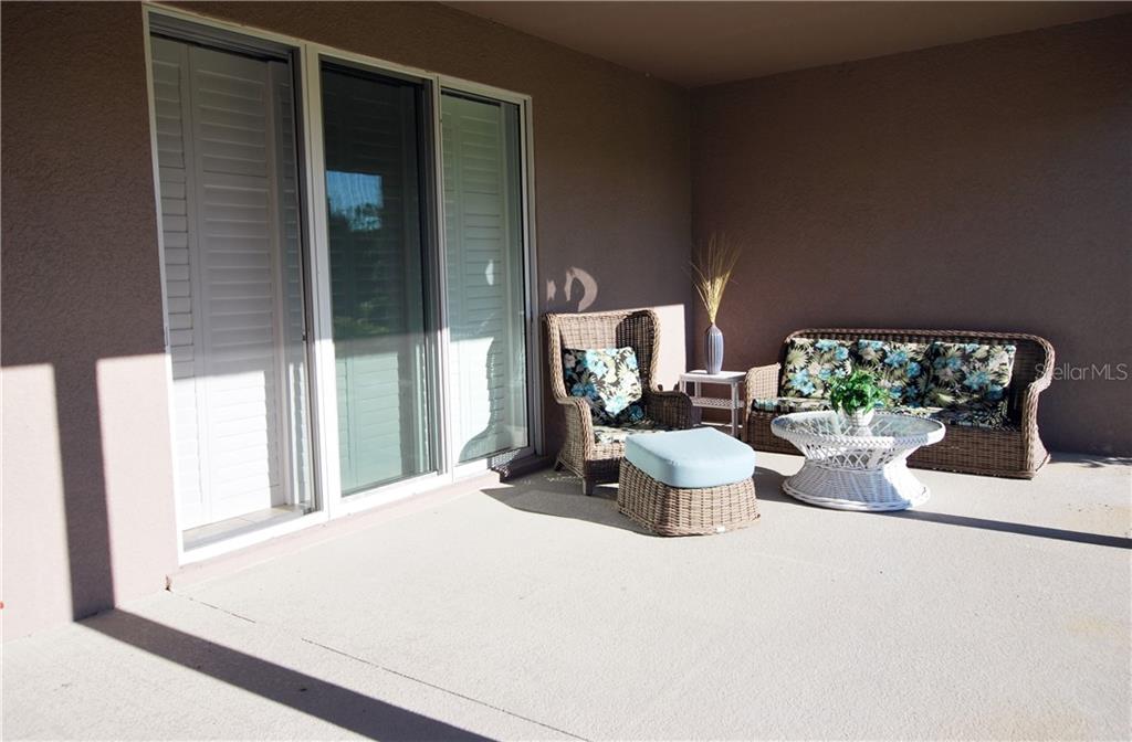 So peaceful back here.