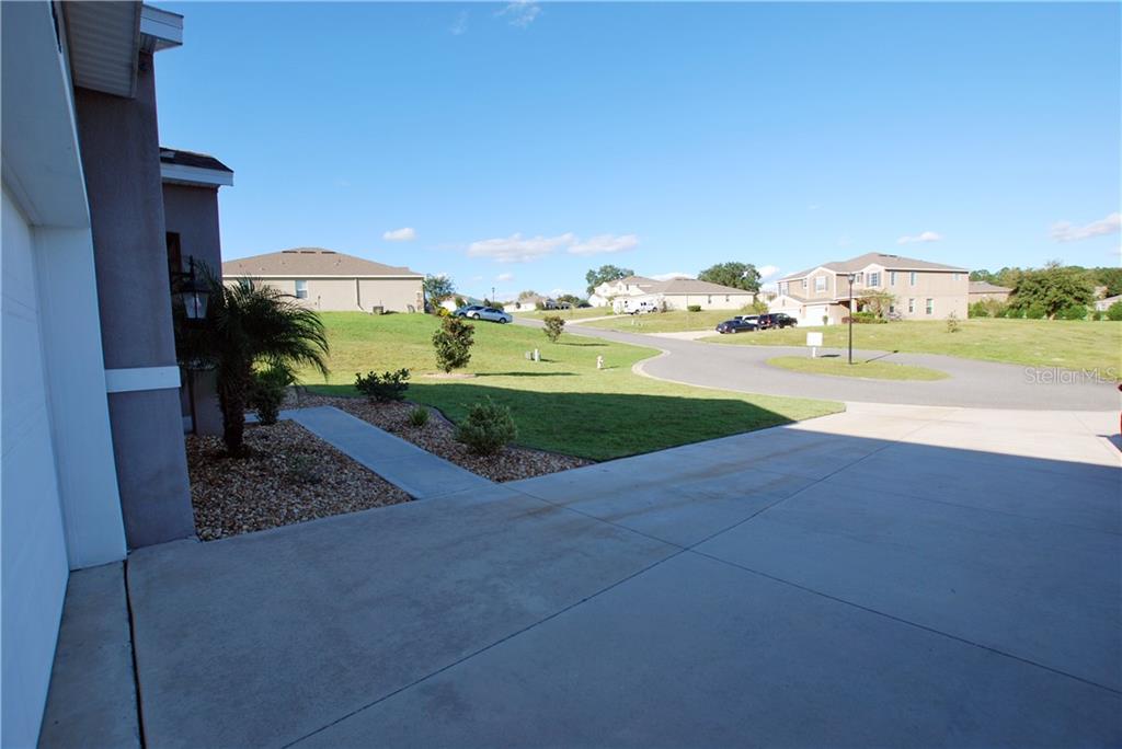 The property is the last house on a cul-de-sac.