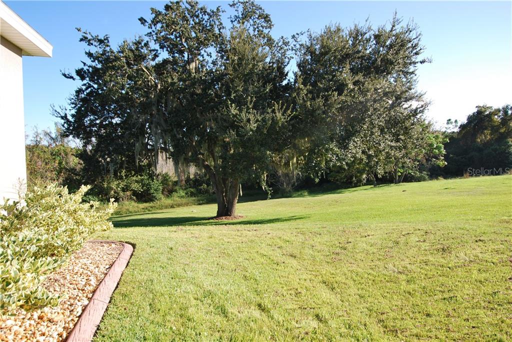 There is a preserve on the side of the property, so your privacy will not be disrupted.