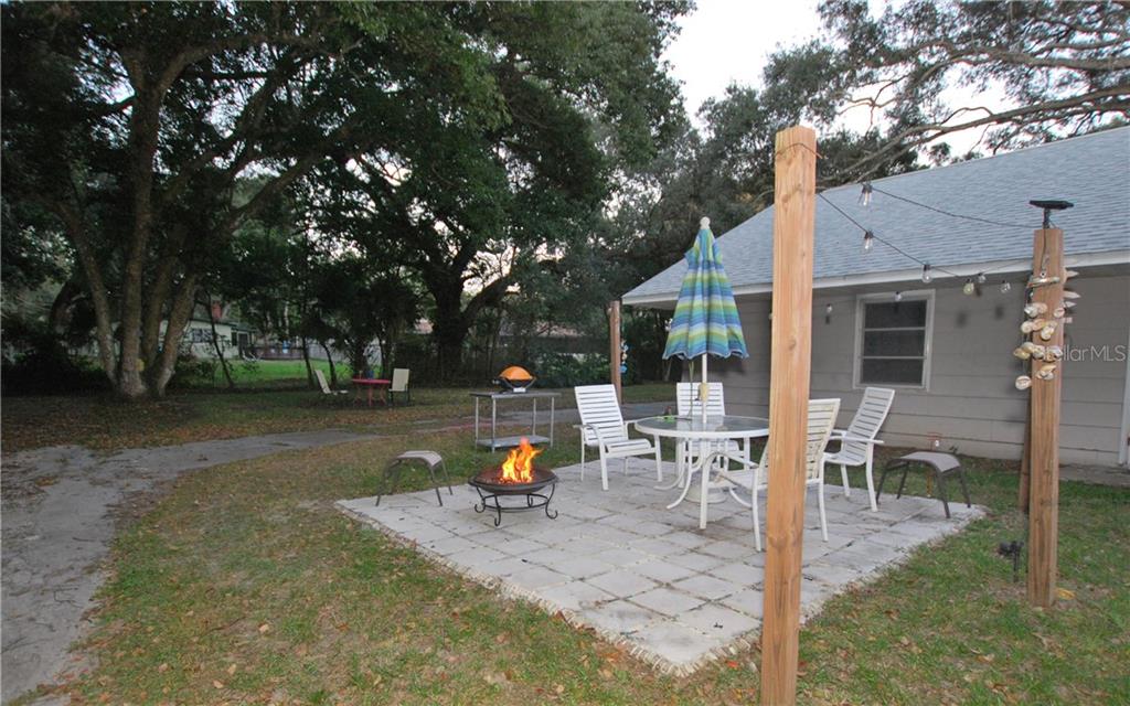 A perfect spot for a fire-pit!