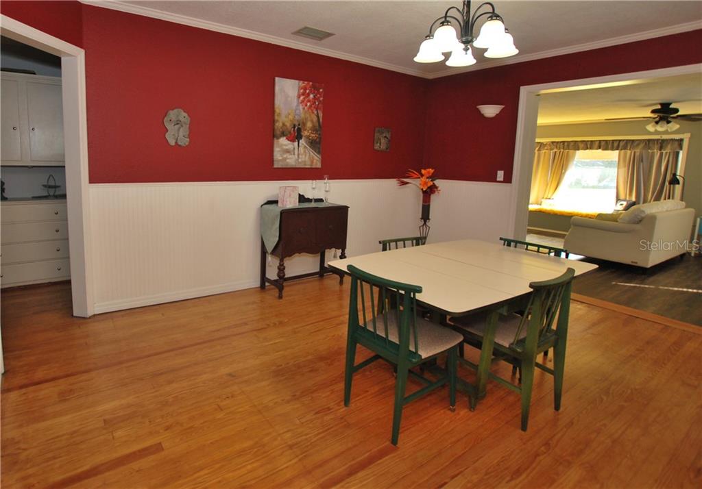 Check out the stunning hardwood floors.