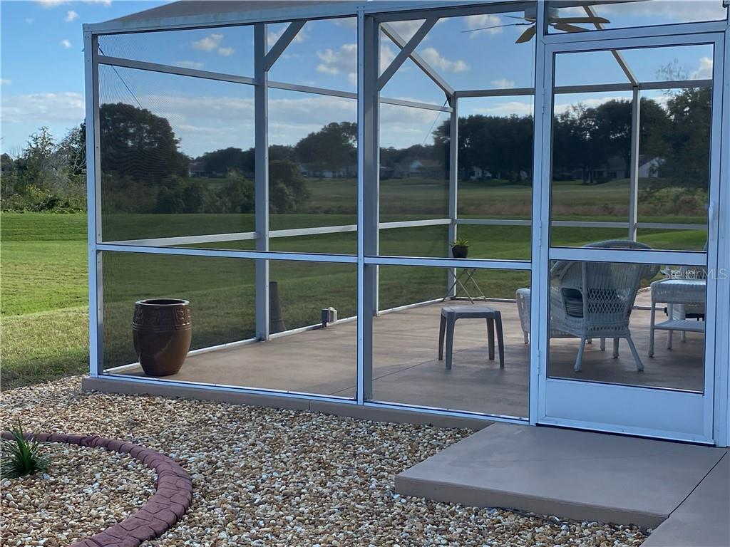 EXIT DOOR FROM BIRDCAGE