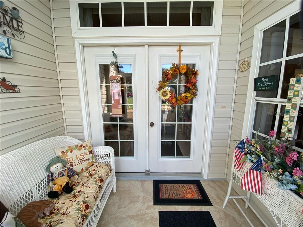 SCREENED FRONT PORCH