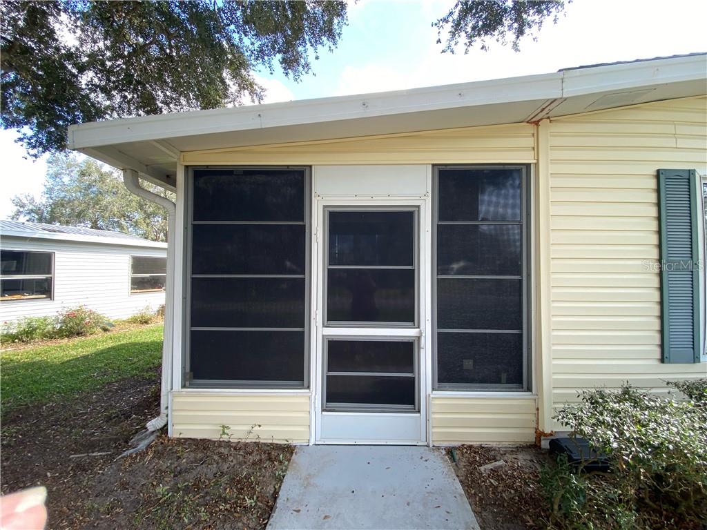 FRONT DOOR LEADING TO LANAI