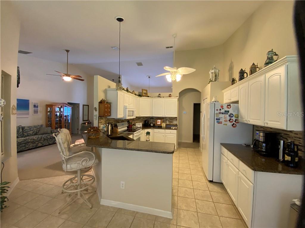 NEWER CABINETS IN KITCHEN