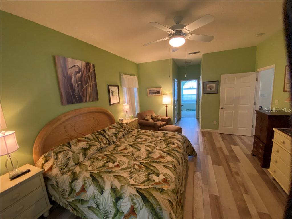 GORGEOUS FLOORING IN MASTER BEDROOM