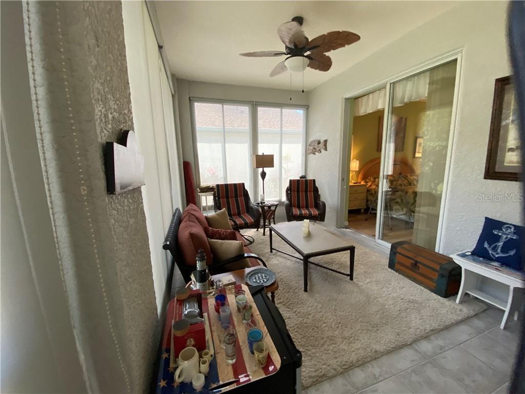 LANAI HAS NEW FANS, DRYWALL ON WALLS, TASTEFULLY TILED