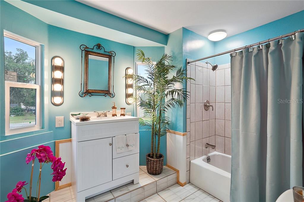 Beautifully tiled Master Bathroom