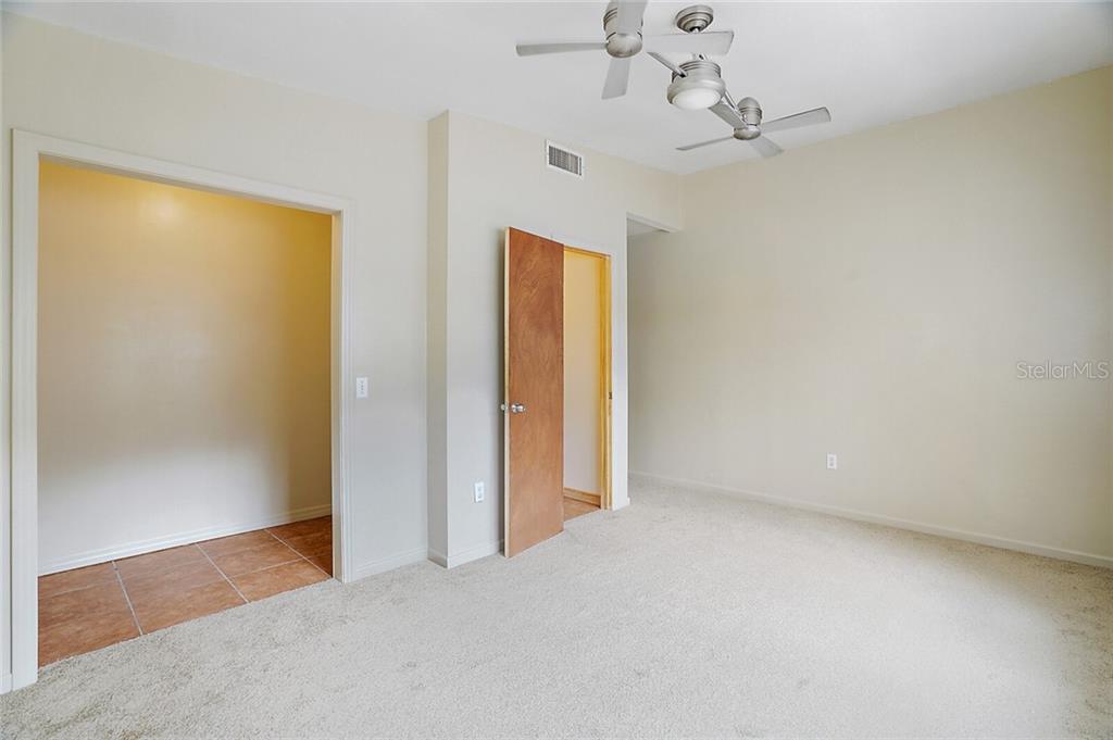 Closet, Bathroom, & entryway for 1st-level Master Bedroom