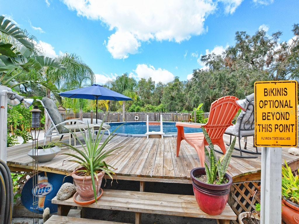 Step up to your 25' pool - with or without bikinis