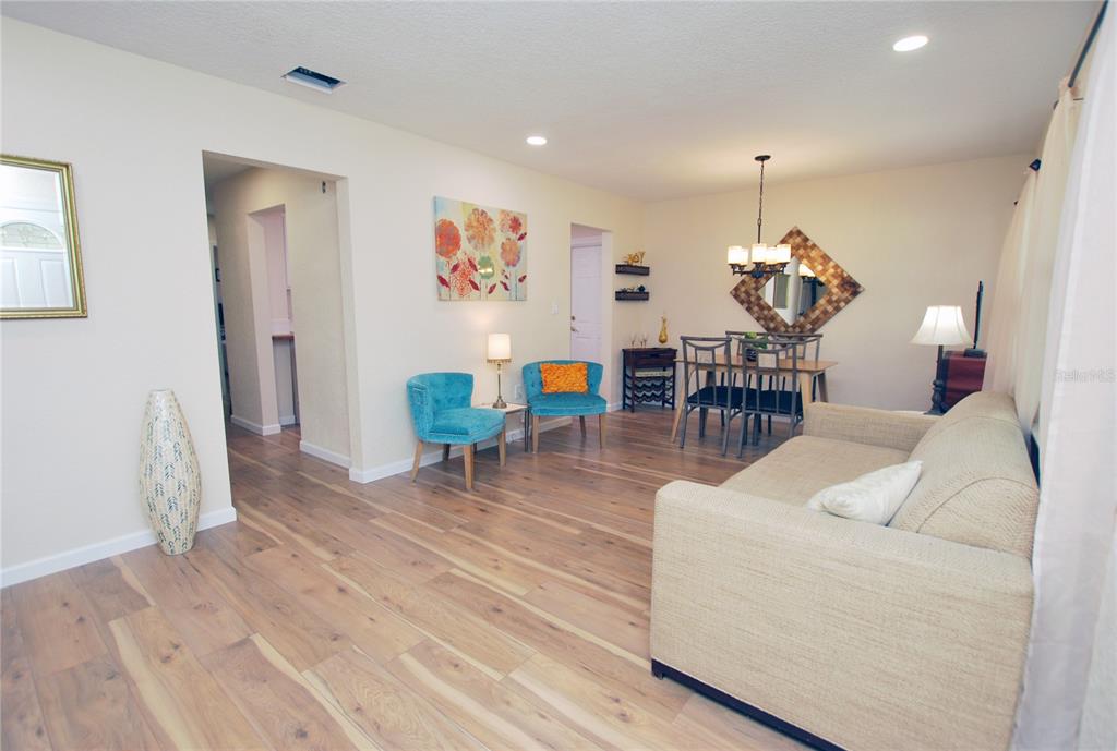 Spacious Living/Dining Area.