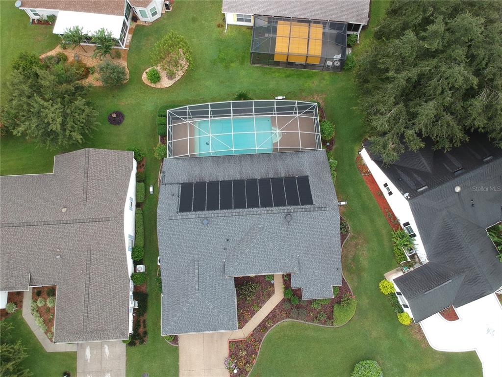 SOLAR PANELS TO HEAT SWIMMING POOL