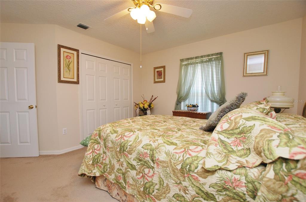 Bedroom #3. Notice large closet.