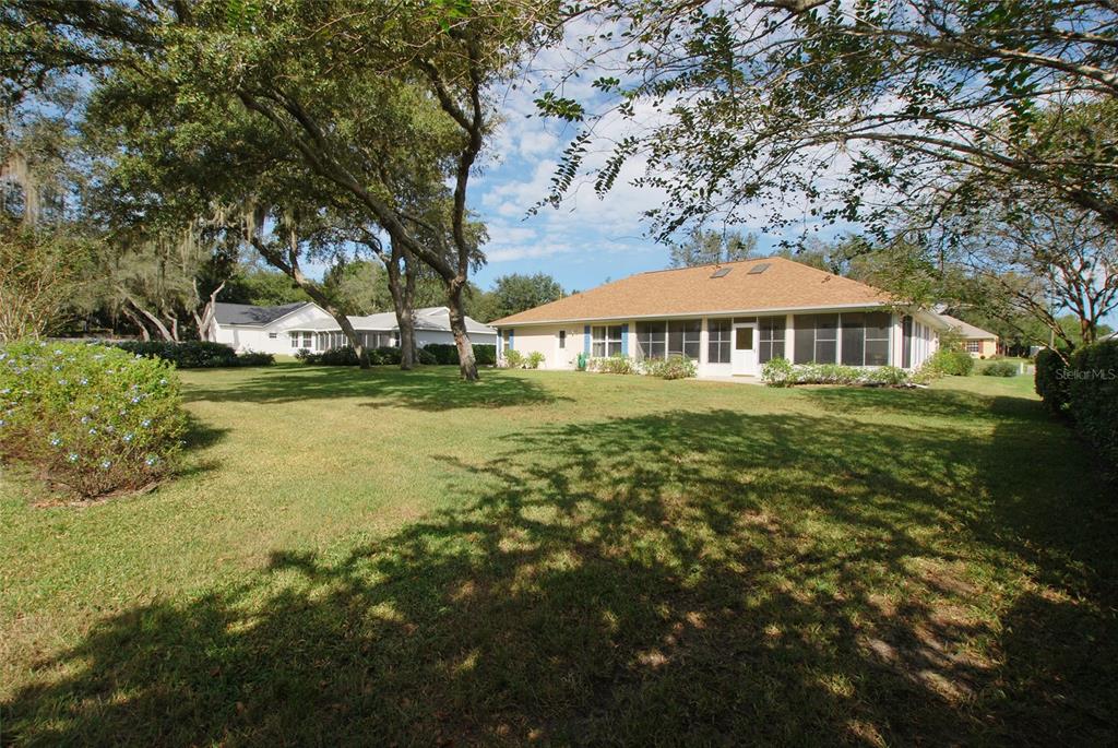 Plenty of room for a pool, if you're dreaming of one!