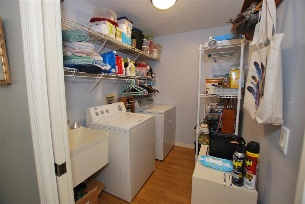 LARGE LAUNDRY ROOM. (WASHER AND DRYER DO NOT CONVEY.)