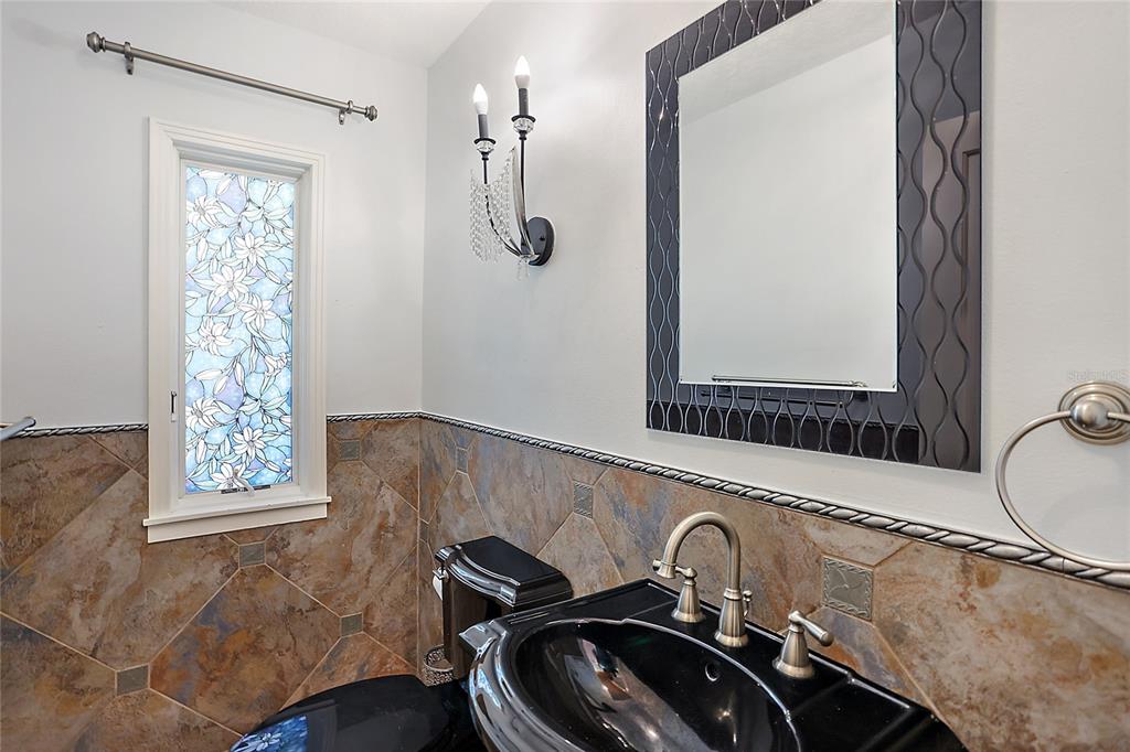 Half Bath by Kitchen