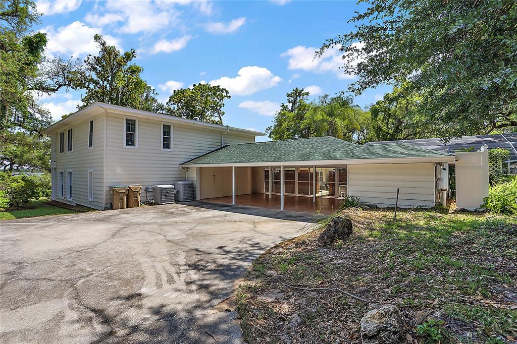 3 Car Carport with Storage