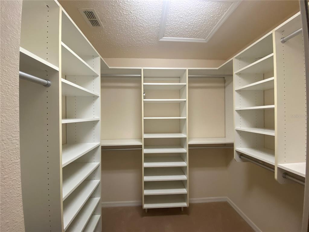 MASTER BEDROOM CUSTOM CALIFORNIA CLOSET