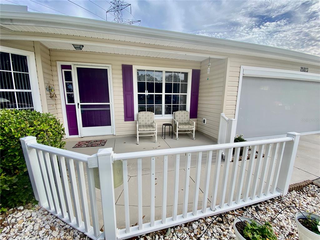 EXTENDED FRONT PATIO