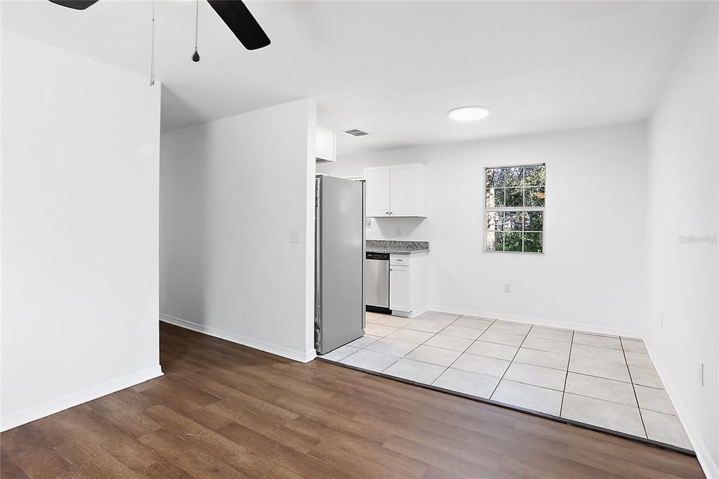 Living Room to Dinette