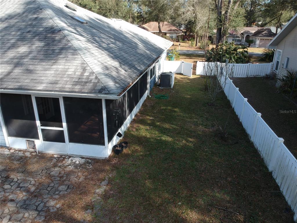 FENCED IN SIDE AND REAR LOT