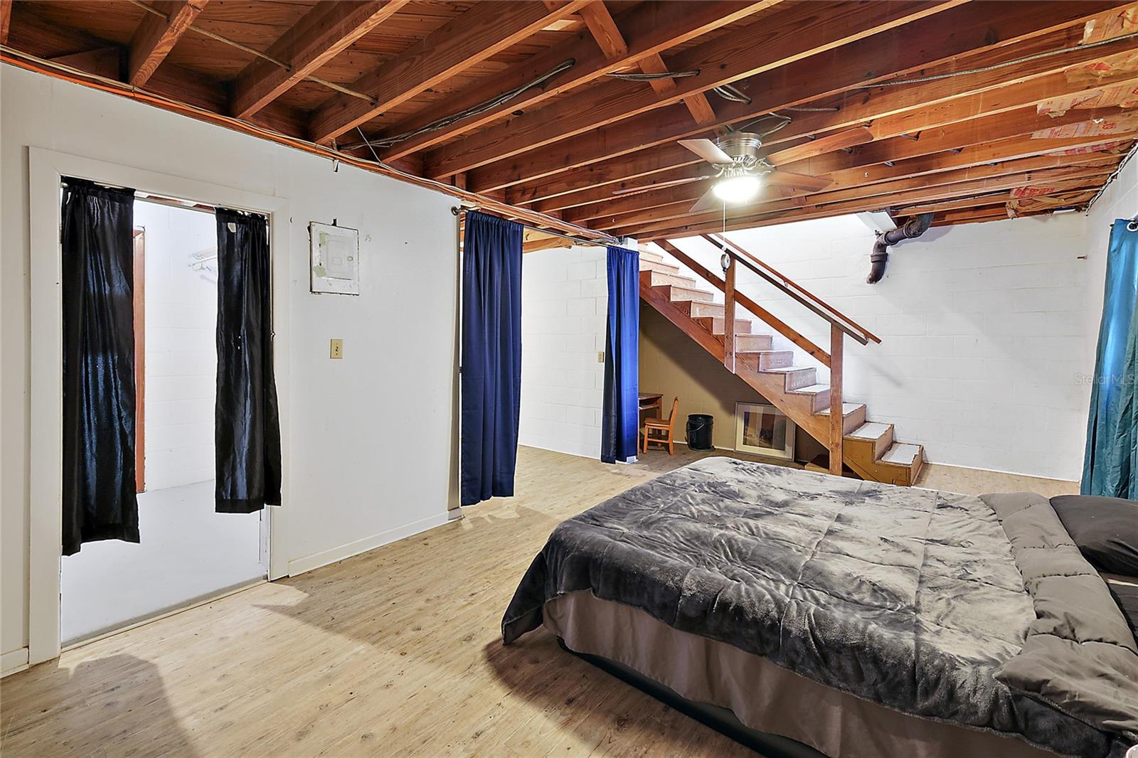 Downstairs, third bedroom