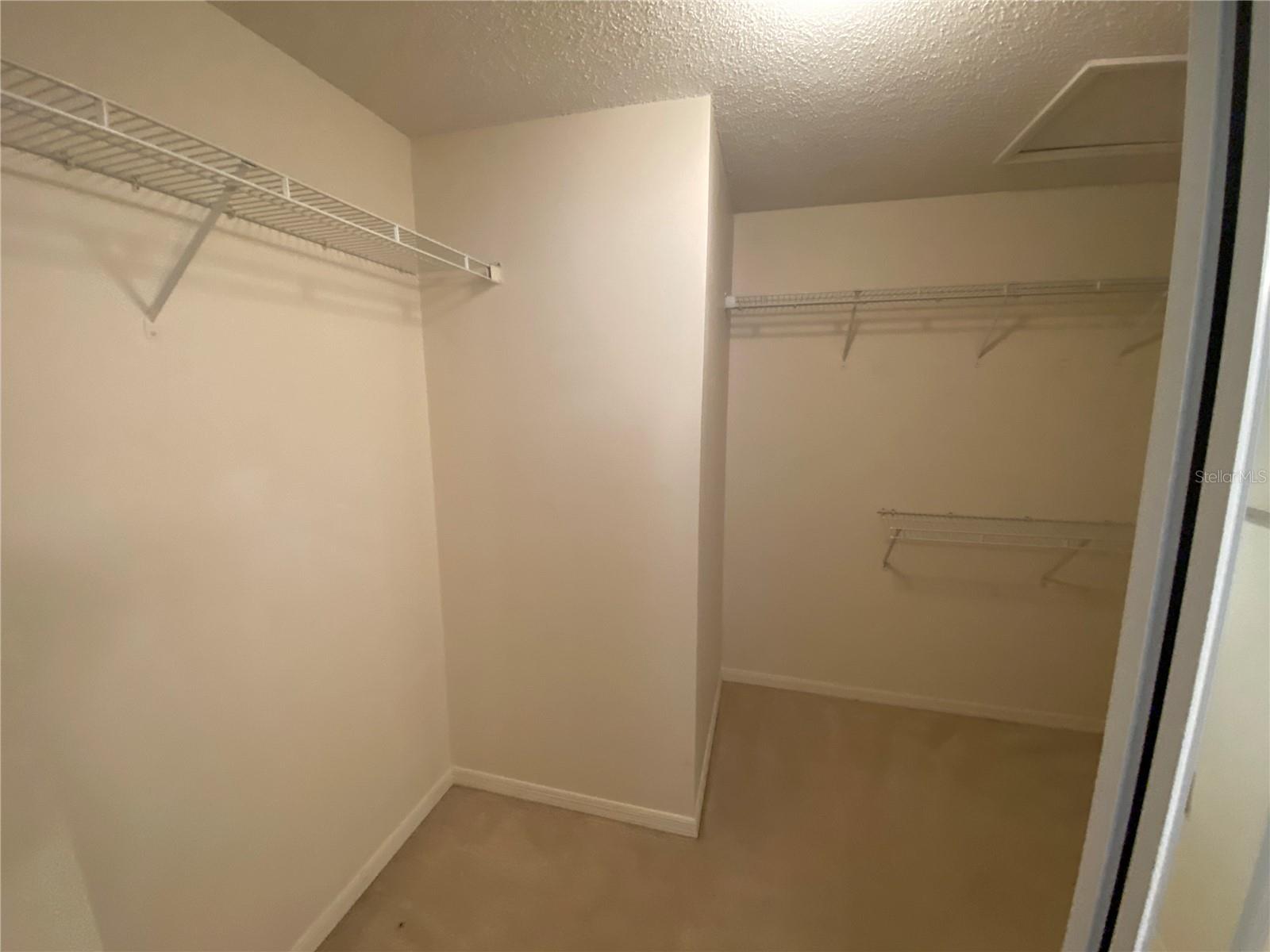 LARGE MASTER WALK IN CLOSET